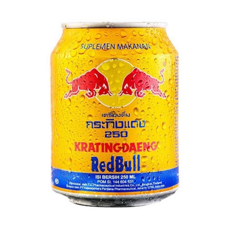 

RED BULL KRATINGDAENG KALENG DUS (24X250ML)