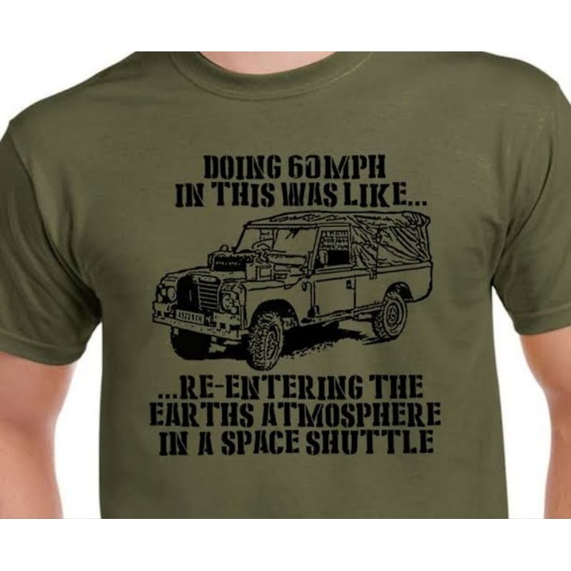 baju kaos land rover