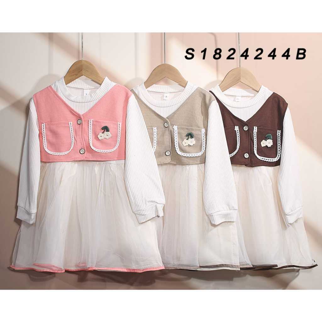 GROSIR Dress Anak IMPORT 3-7th / Dress Anak Import / Dress Import / Gaun Anak