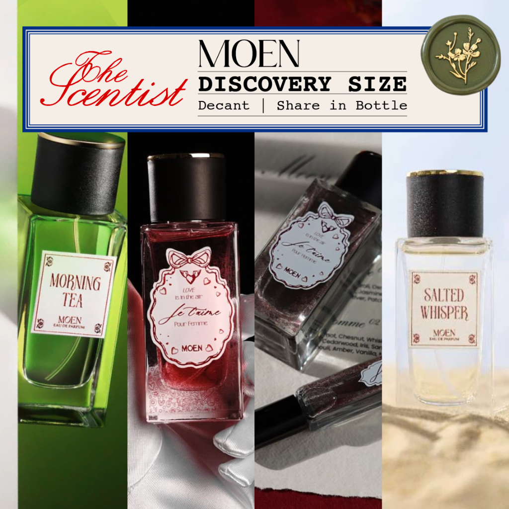 MOEN - Discovery Set | Pour Homme Pour Femme Golden Poetry Persian Leather Moon The Myth Clouds Emin