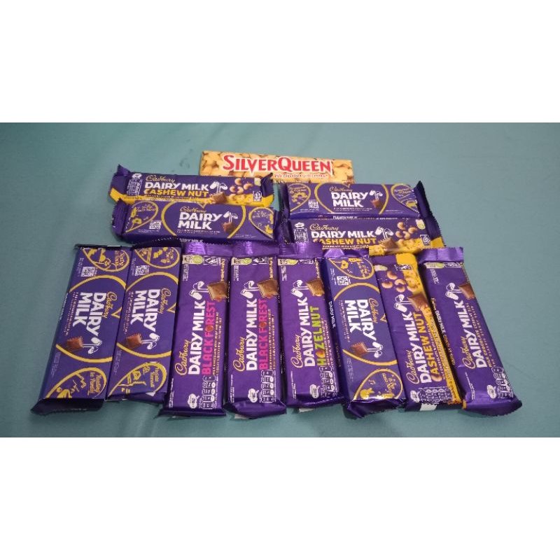 

coklat cadbury dair milk 62gr