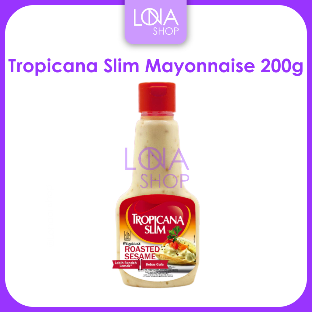 

Tropicana Slim Mayonnaise Roasted Sesame 200 g