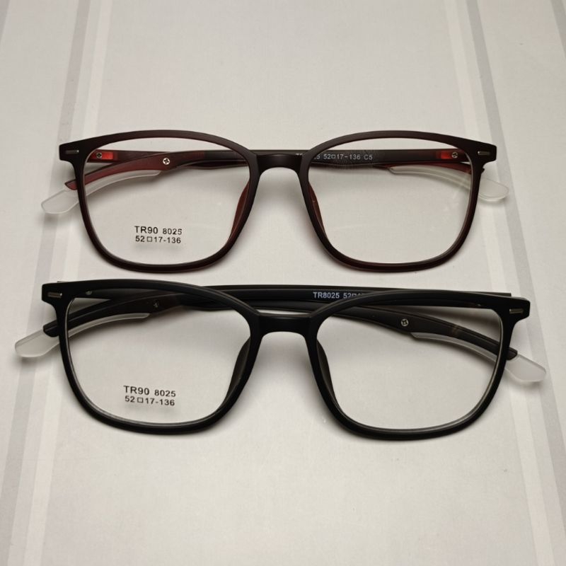 Nadya Eyewear TR8025 52 Kotak KACAMATA LENTUR CRMC ANTI SINAR BIRU PHOTOCROMIC BLUECROMIC