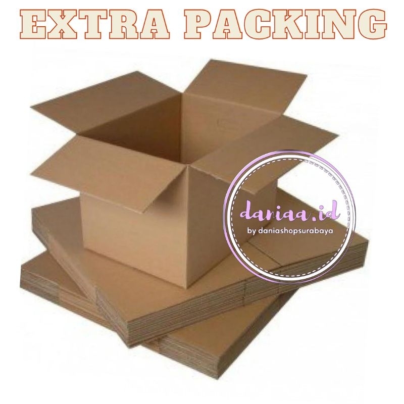 

Tambah Extra Packing Kardus