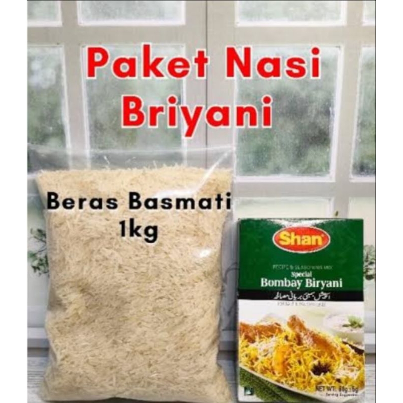 

Paket Basmati 1kg Dan Bumbu Shan || Tanpa ribet anti gagal
