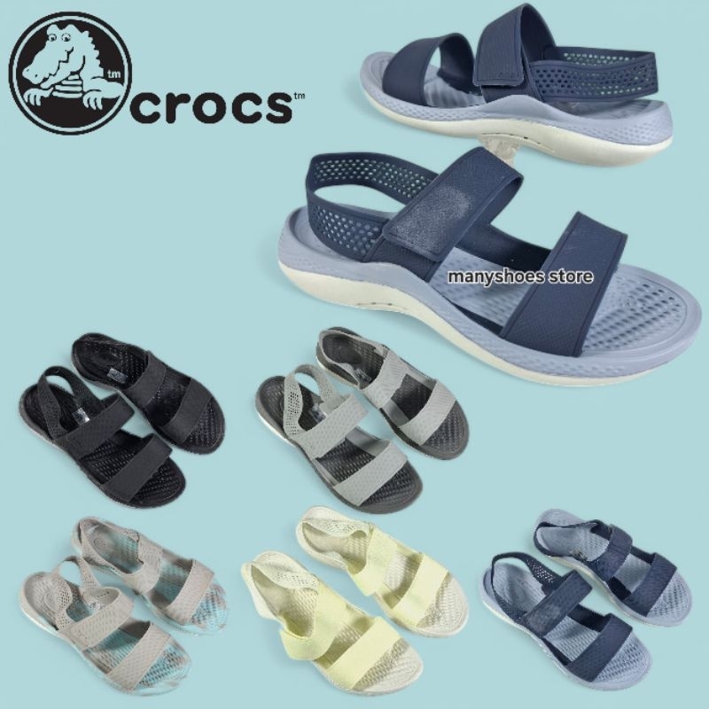 SANDAL CROCS LITERIDE 360 WOMEN/SANDAL CROCS WANITA/SANDAL CROCS LITERIDE