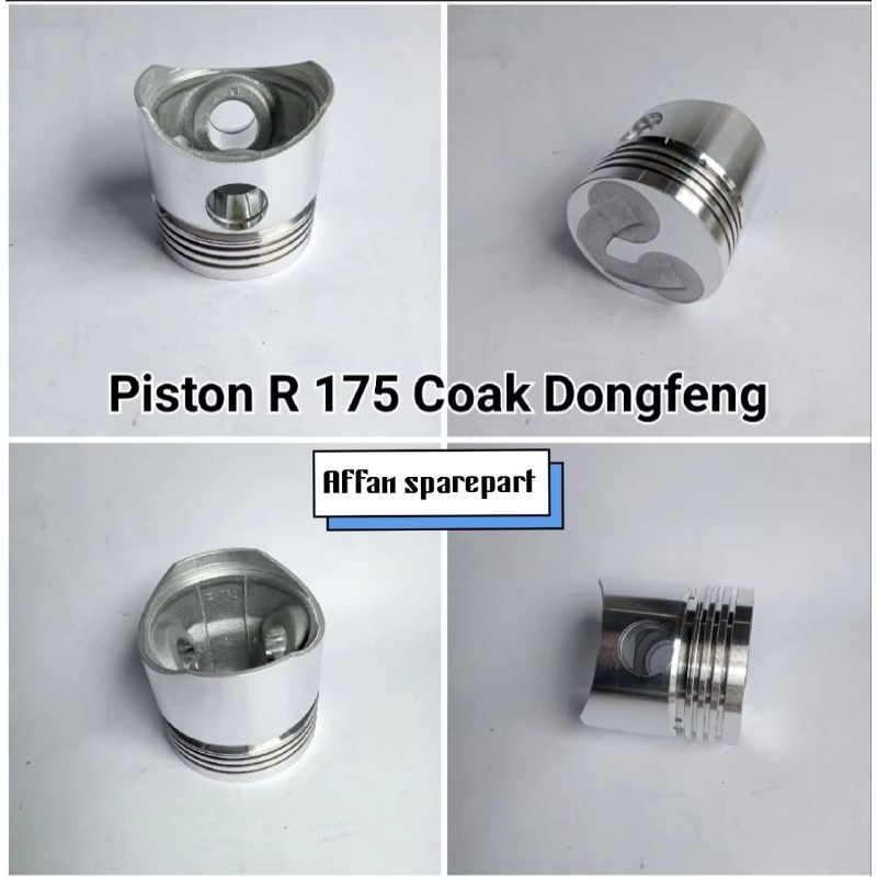 PISTON R 175 DONGFENG MESIN 7 PK / SEHER R 175 DONGFENG MESIN 7 PK MODEL COAK