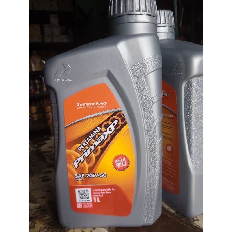 OLI MESIN PERTAMINA PRIMA XP SAE 20W-50 1 LITER (1 dus)