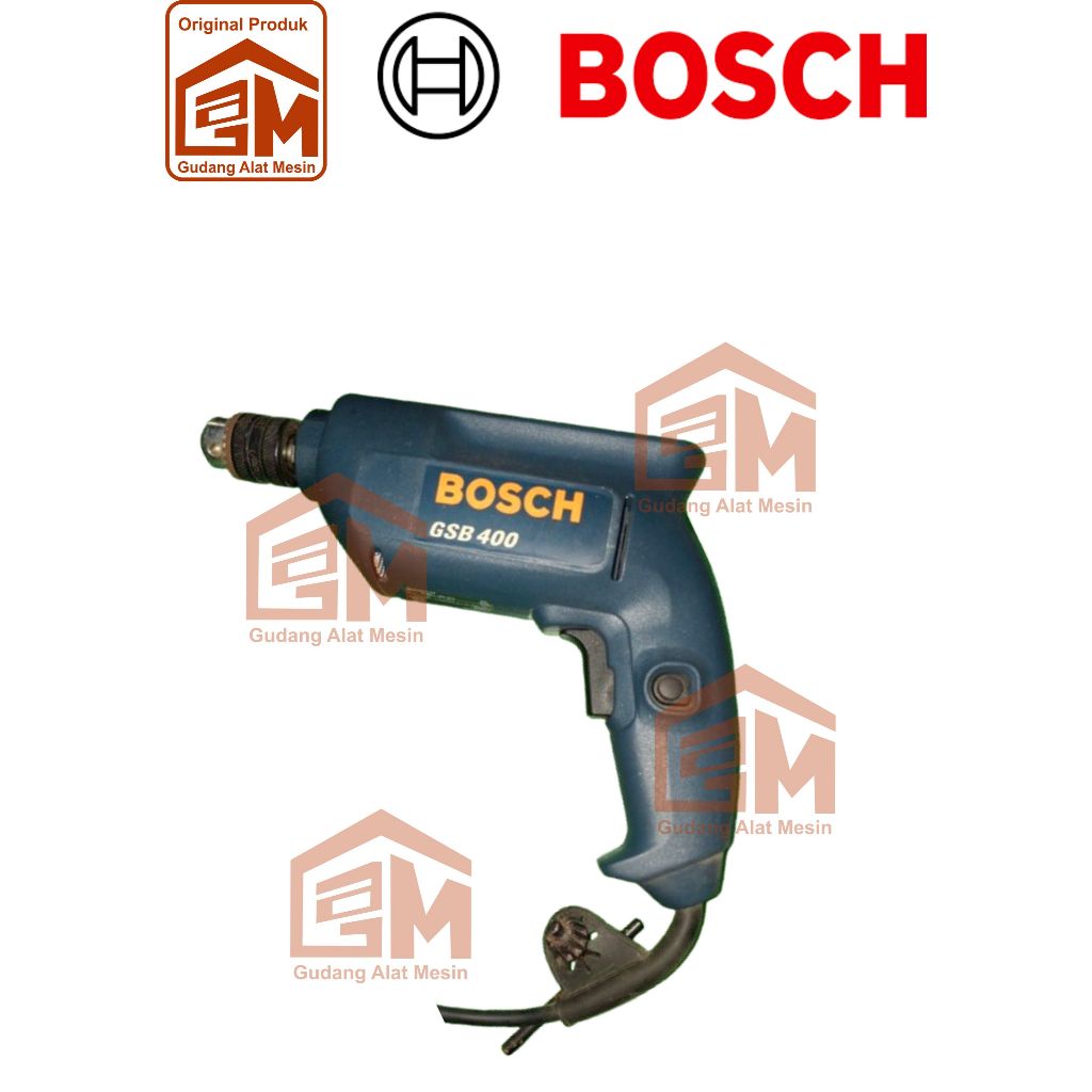 Mesin Bor Tembok / Impact Drill 10 mm Bosch GSB 400