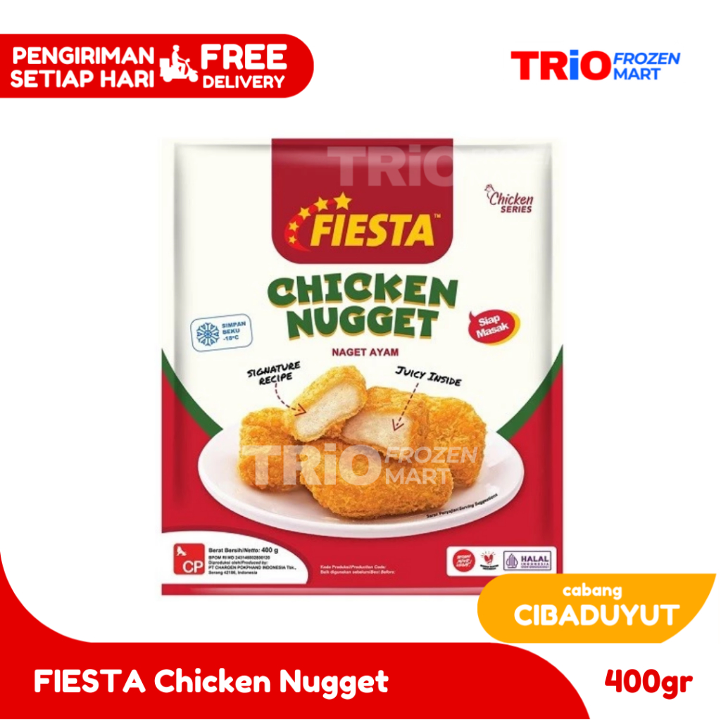

FIESTA Chicken Nugget / Nuget Ayam 400GR