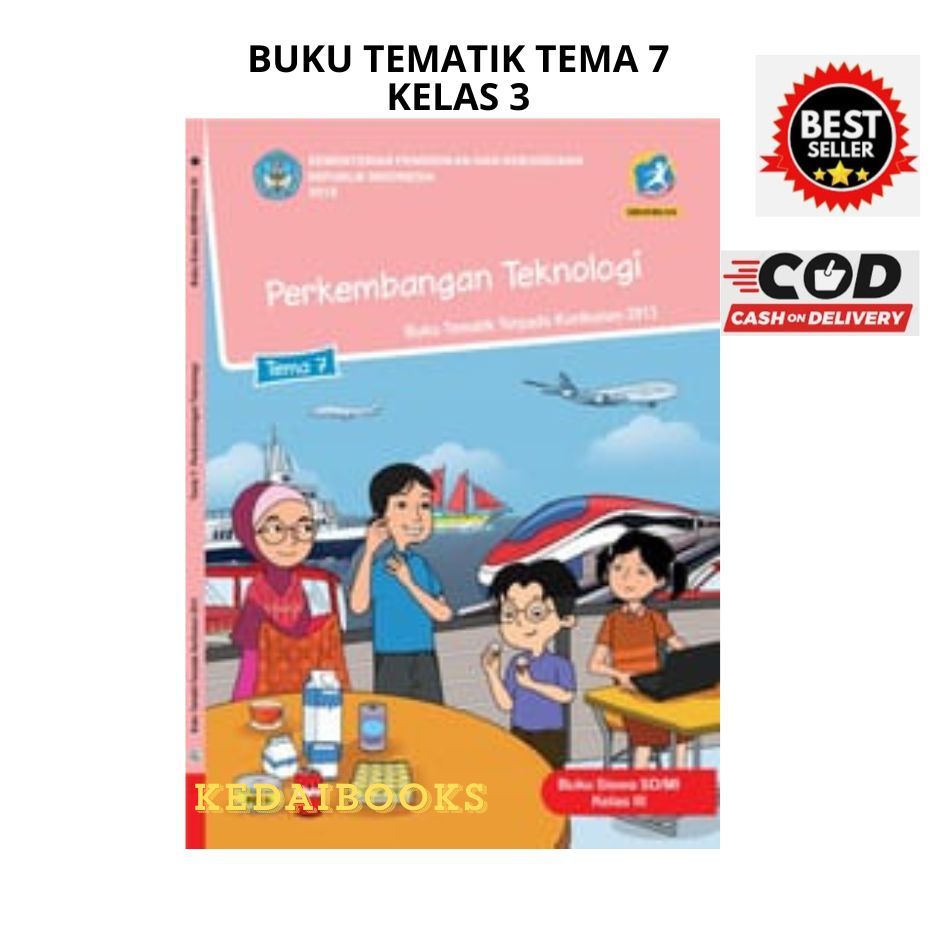 Buku Tematik Kelas 3 Tema 7 / Buku Tema 7 Kelas 3