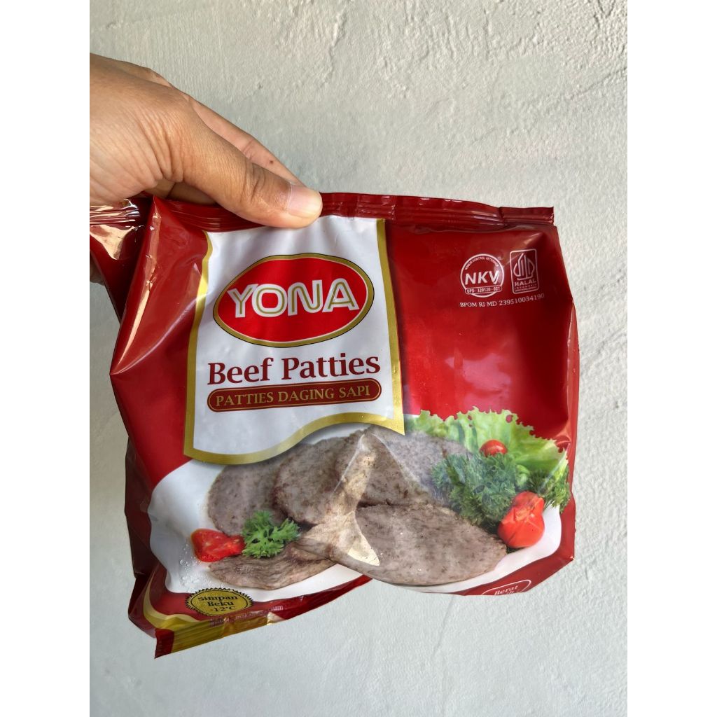 

Yona Beef patties 500gr