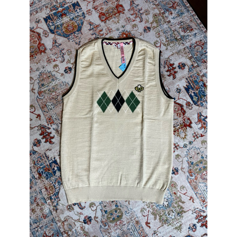Vest Rajut Knit Old money Style Second Preloved