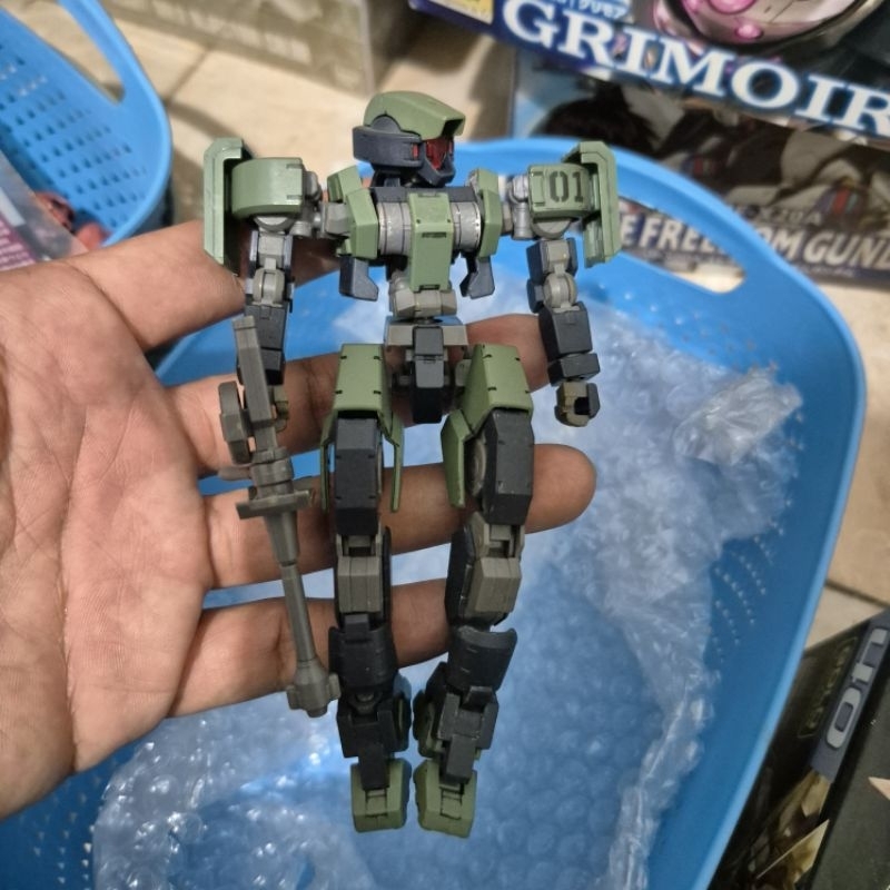 hg 144 gundam geilrail second no box