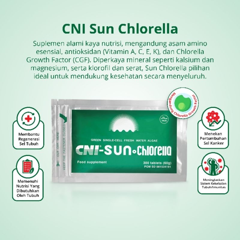 CNI sun chlorella A of Japan