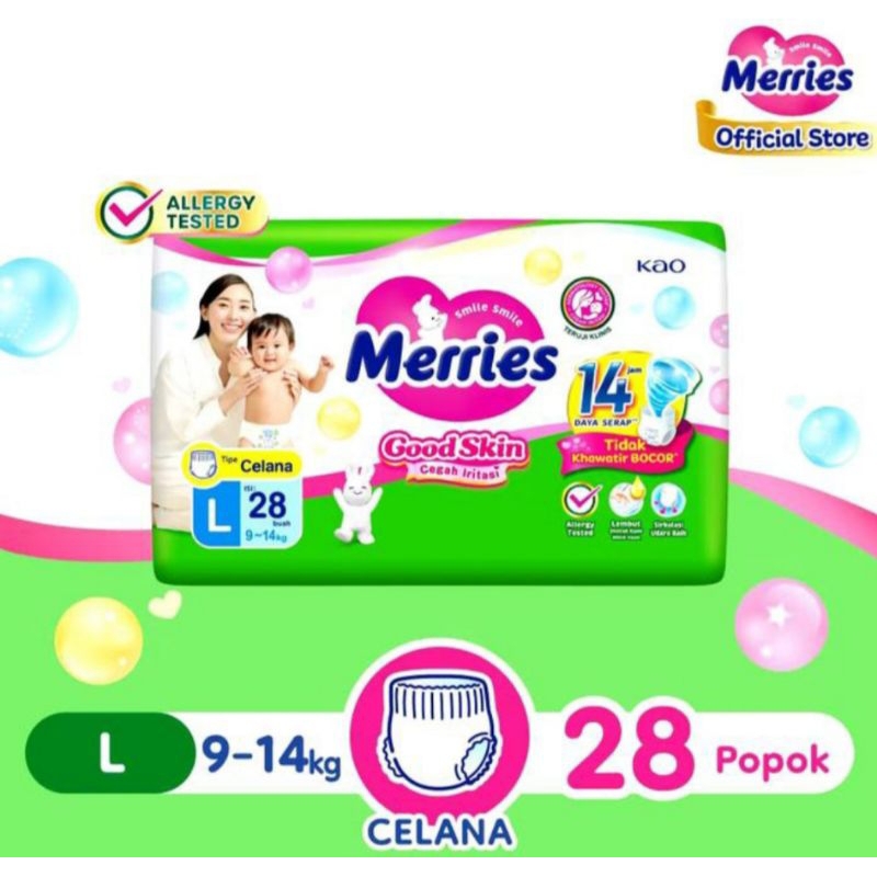 Merries Pants Tipe Celana L30 / Merries Pants  L 30