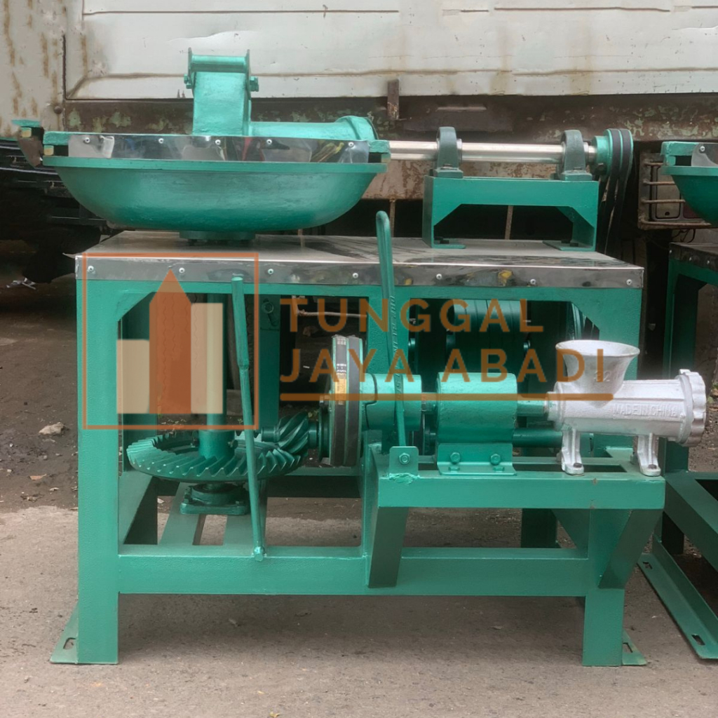 Paket Lengkap Siap Pakai Mesin Penggiling Bakso / Gilingan Bakso 70 Cm