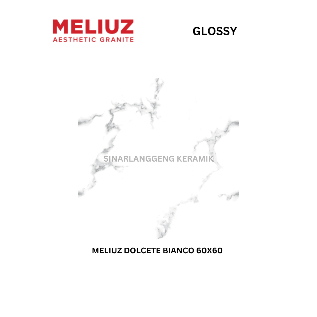 MELIUZ DOLCETE BIANCO 60X60