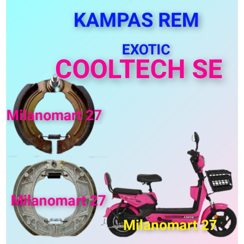 kampas rem exotic cooltech SE kampas rem sepeda listrik exotic cooltech SE