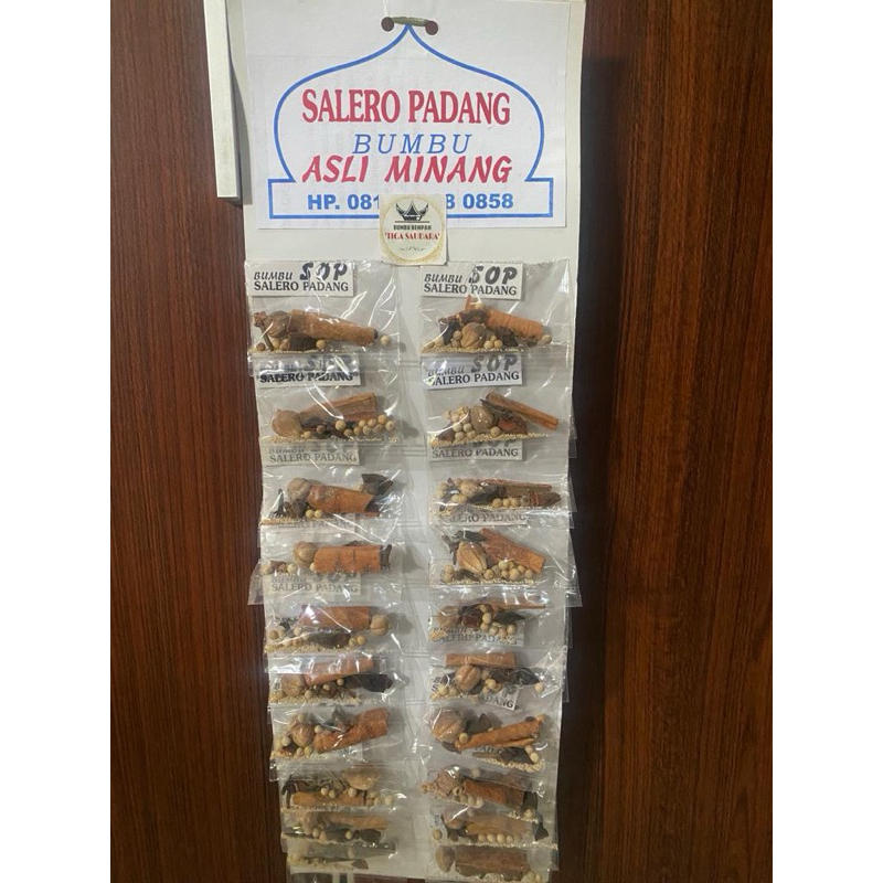 

Bumbu masak ( 1 renceng 20 pcs ) SALERO PADANG SOP