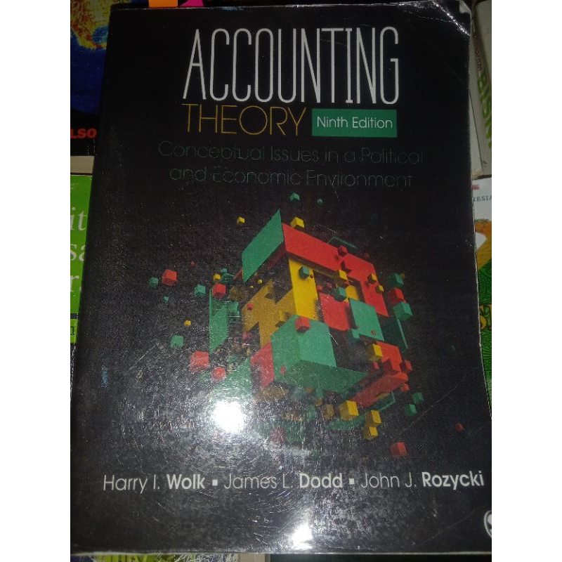 

Accounting Theory 9th edition Harry I Wolk (Ori bekas)