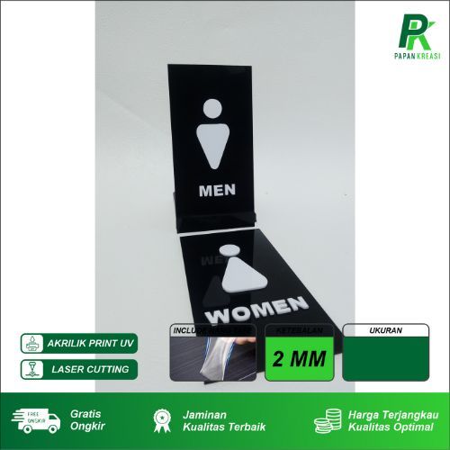 

Papan sign Toilet ukuran kecil