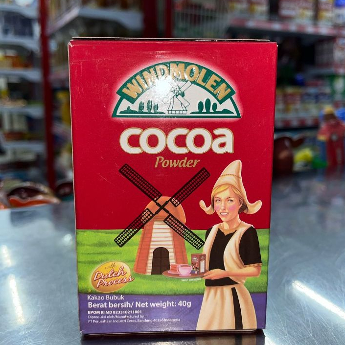 

COCOA POWDER WINDMOLEN KAKAO BUBUK 40G COCOA