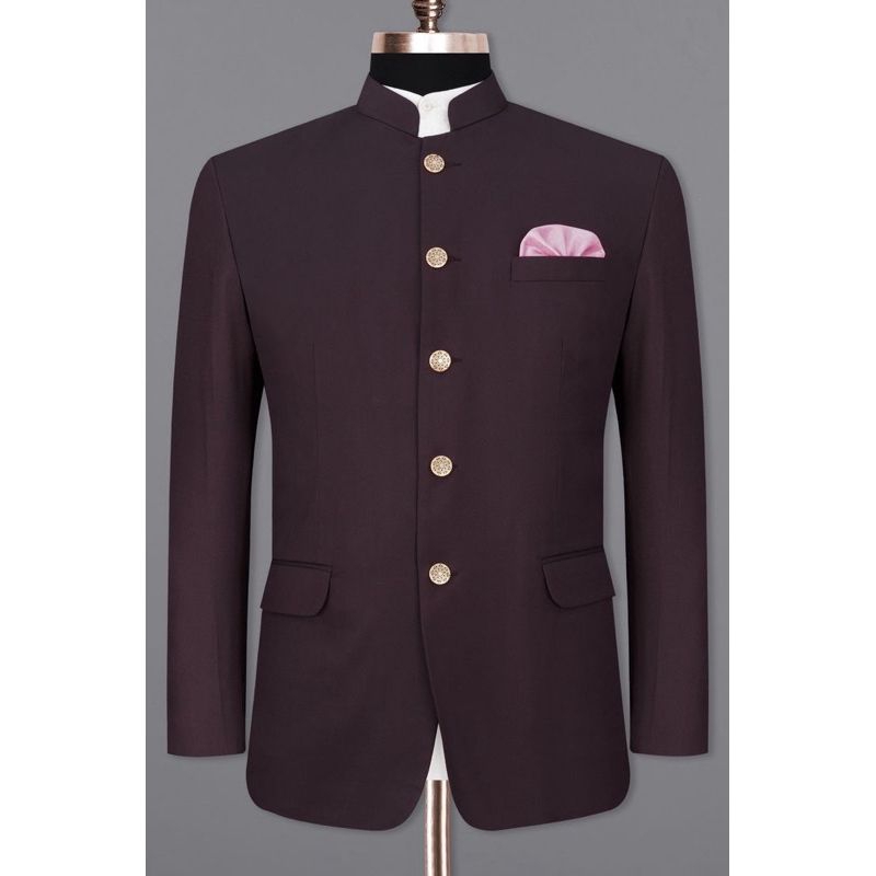 Jas Semi Koko Jasko Polos Motif Saku tutup