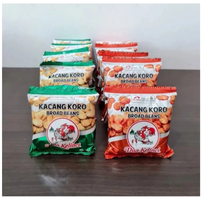 

KACANG KORO DUA KELINCI / 1 PACK ISI 10 PCS / 18gr
