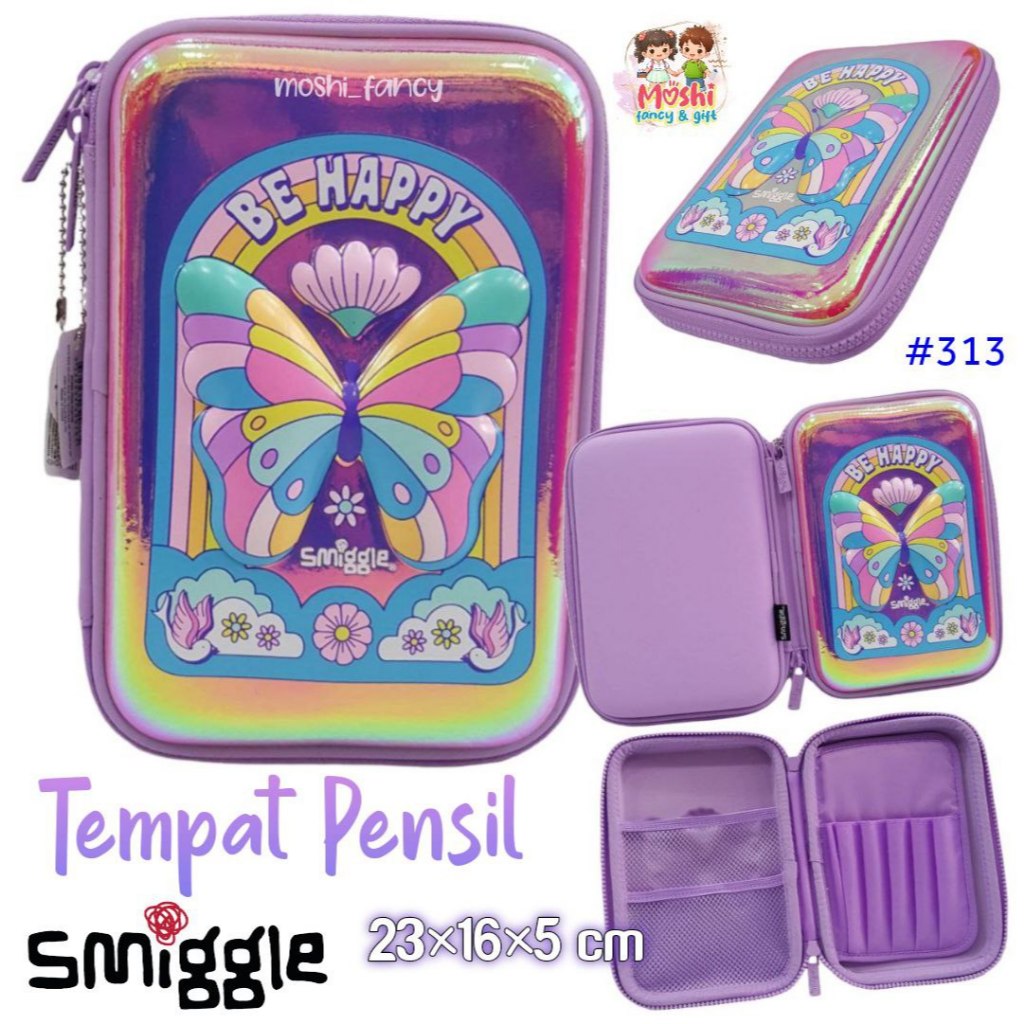 

RK Tempat Pensil Smiggle / Stationary Smiggle / Pencil Case Smiggle Original / Alat Tulis Smiggle /