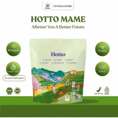 

Hotto Mame Protein Multigrain with Edamame