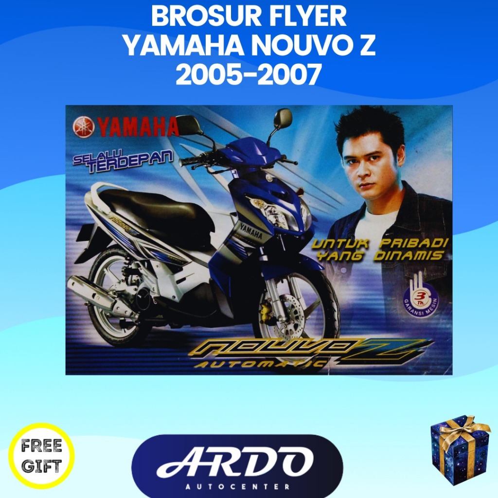 Brosur katalog motor Yamaha Nouvo Sporty 2005-2007