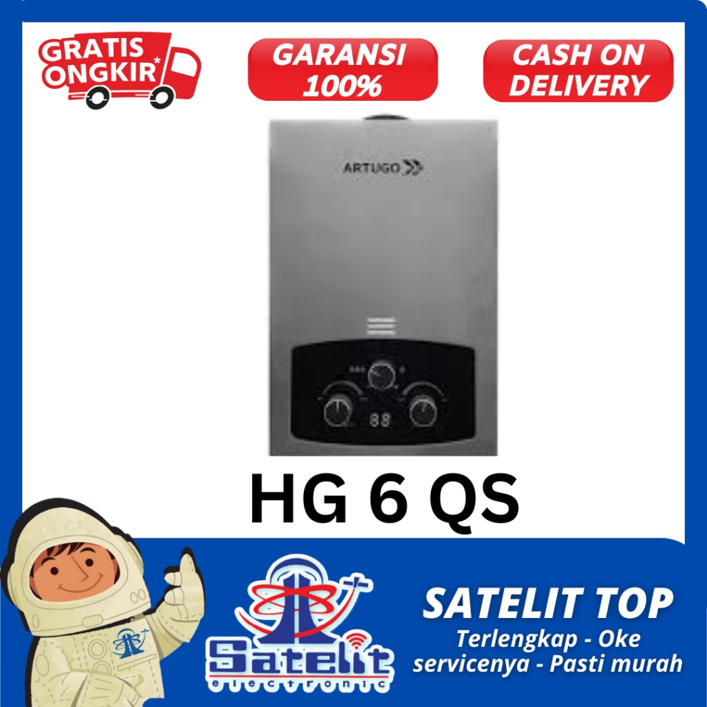 water heater 6 qs artugo