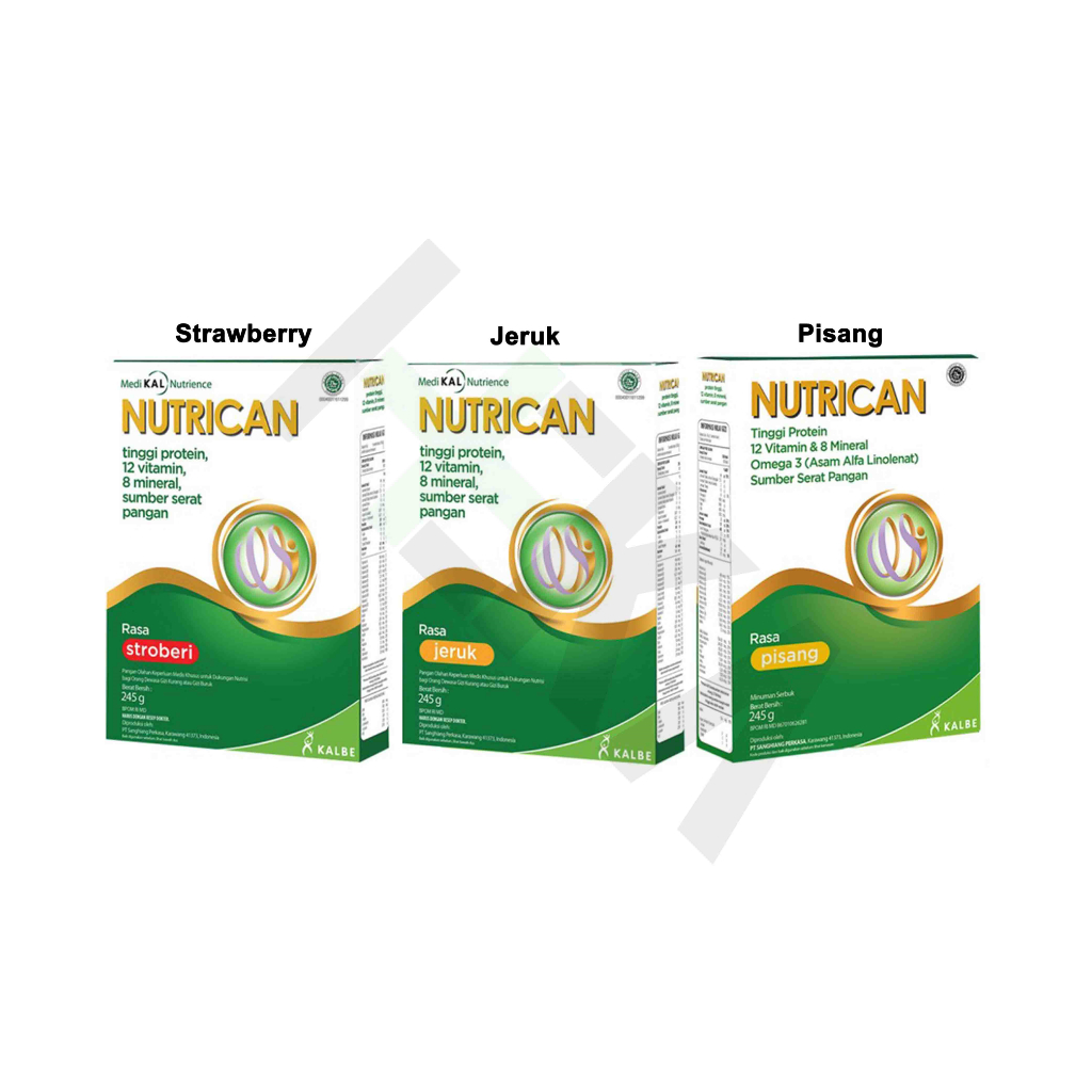 

Nutrican 245 g - Susu Kanker Nutrisi Tinggi Protein dan Energi [Tembalang]