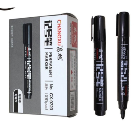 

PERMANENT MARKER/ SPIDOL PERMANEN / SPIDOL WARNA HITAM MURAH