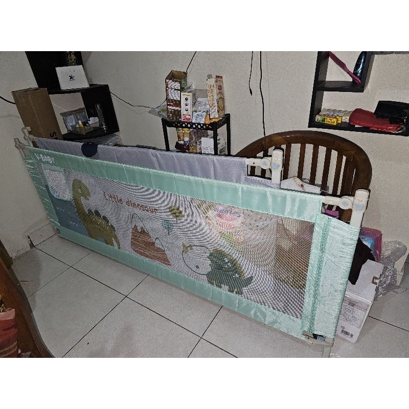 V-Baby Bedrail 200 pagar bayi preloved