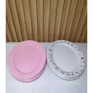 TOPTREE MELAMIN PIRING OVAL/TALAM P8012/PIRING MELAMIN 12 INCH/PIRING MELAMIN/MILAMIN/PIRING MAKAN/P