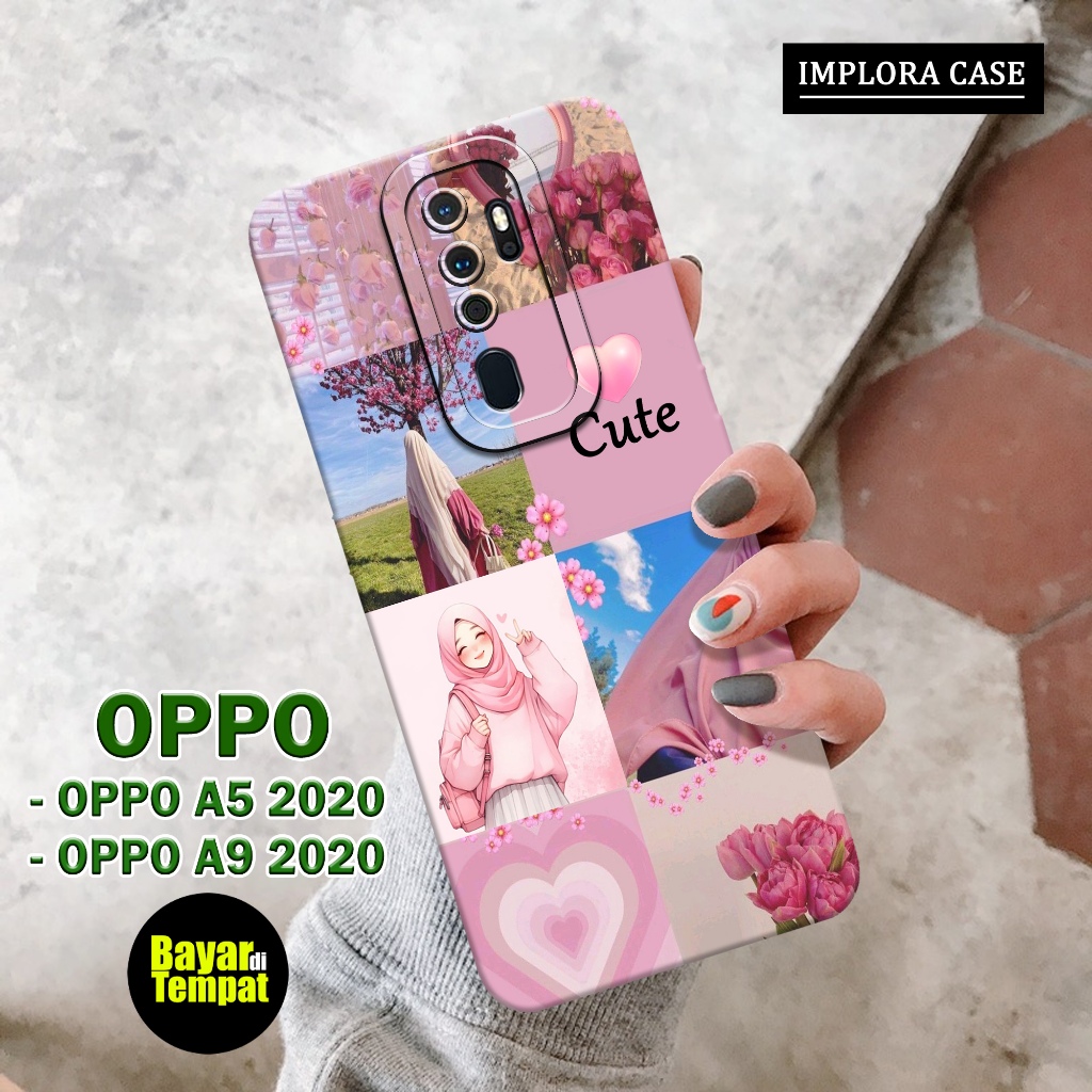 Case Oppo A5 2020 / Oppo A9 2020 Motif Aesthetic IMPLORA CASE Casing Oppo A5 2020 / Oppo A9 2020 Sof