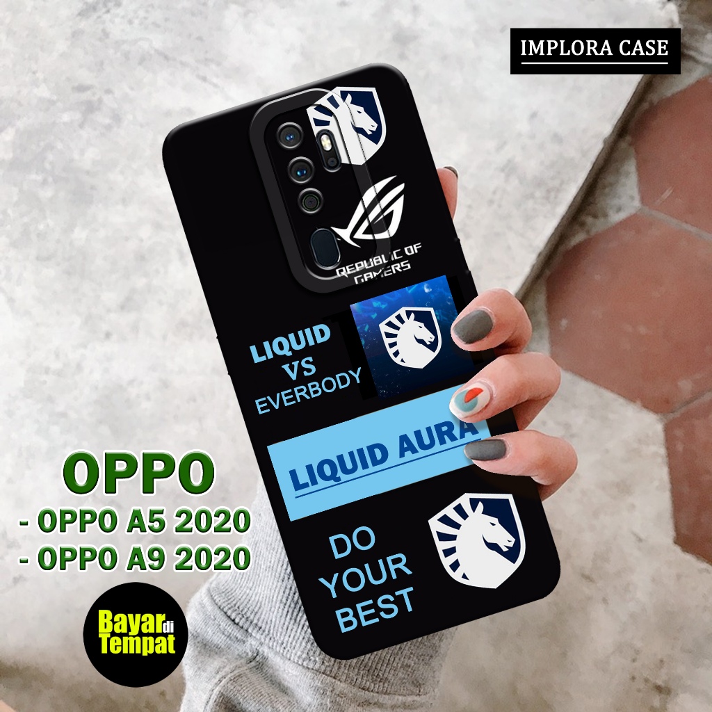Case Oppo A5 2020 / Oppo A9 2020 Motif Gaming IMPLORA CASE Casing Oppo A5 2020 / Oppo A9 2020 Softca