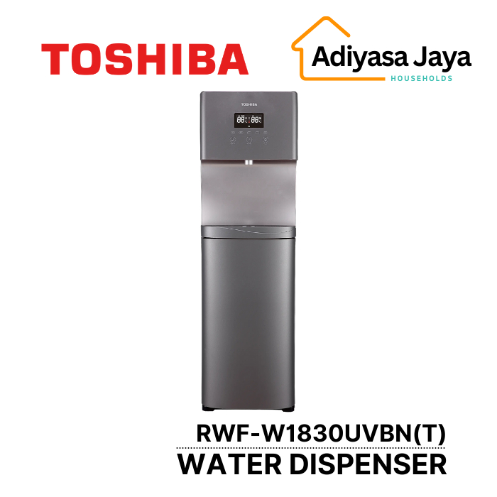 Water Dispenser RWF-W1830UVBN(T) (Toshiba) / Dispenser Air Galon Bawah
