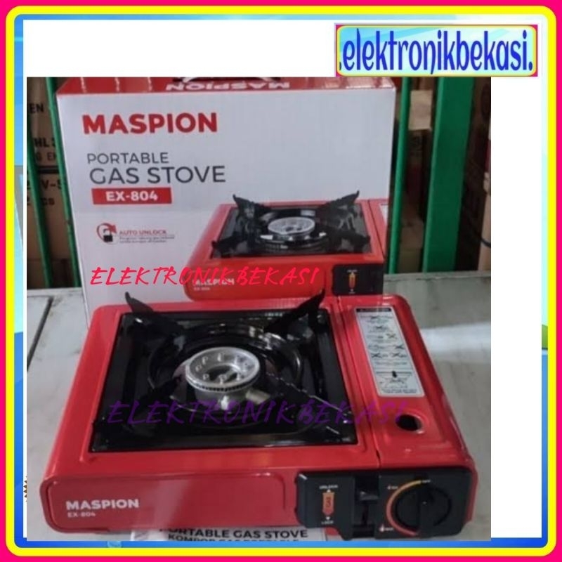 KOMPOR GAS PORTABLE MASPION EX 804 / MASPION KOMPOR GAS PORTABLE EX 804 / MASPION EX 804