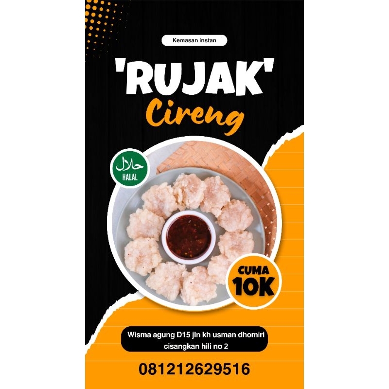 

Rujak cireng instan