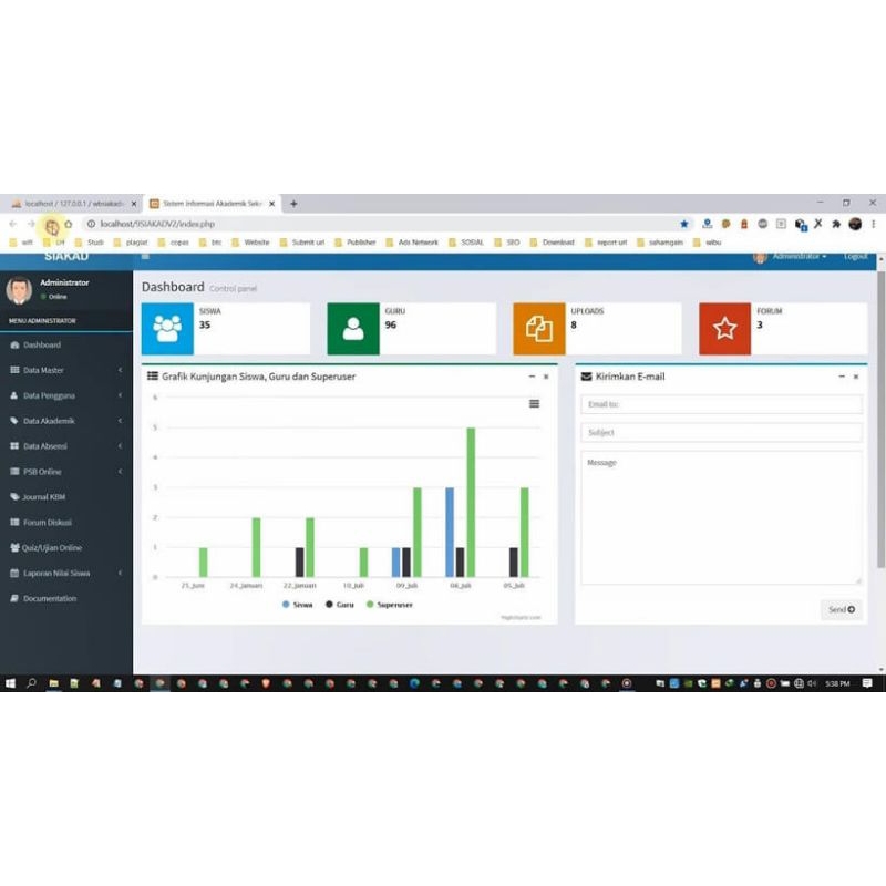 SIAKAD SEKOLAH SD/SMP/SMA 2025 TERBARU