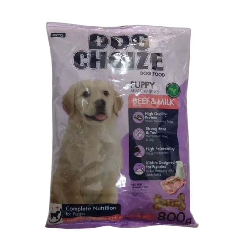 DOG CHOIZE PUPPY 800G