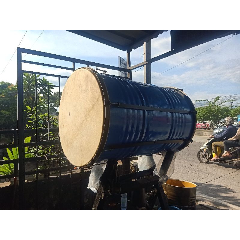 Bedug Besar Bedug Masjid (kulit 2 sisi atas bawah)