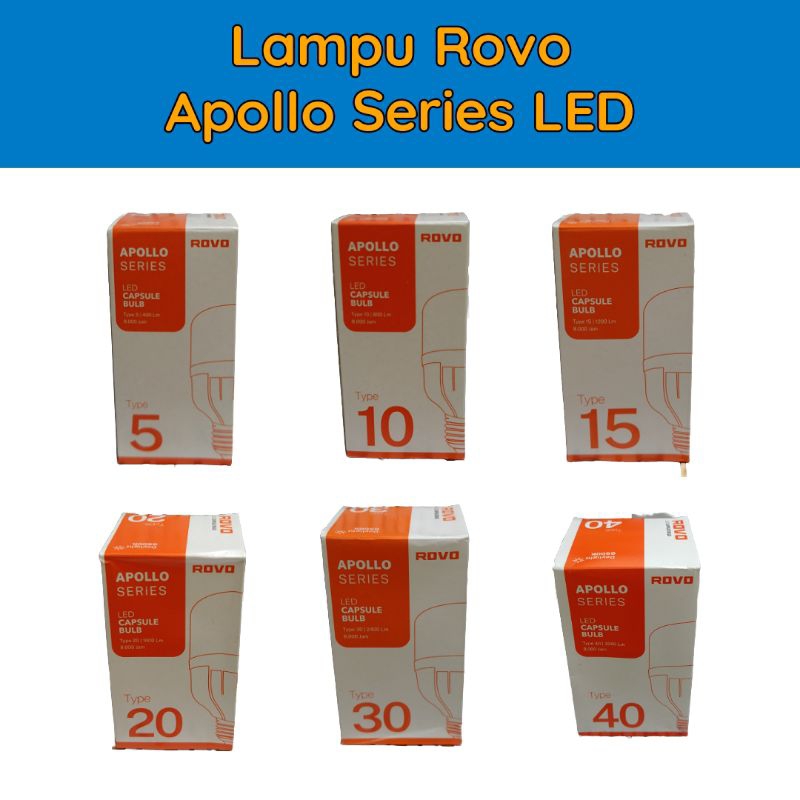 Lampu Rovo Apollo Series LED