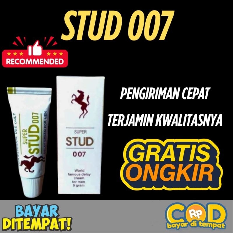 Stud 007 Cream 100% Original Obat Kuat Pria Tahan Lama Oles Ampuh