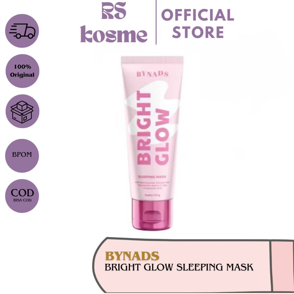 ￼Bynads Sleeping Mask Salmon DNA Bright Grow Sleepmask