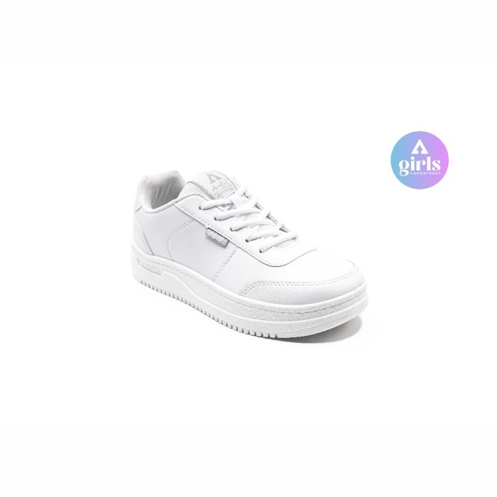 Aerostreet 37-40 Leona Putih Putih - Sepatu Sneakers Wanita