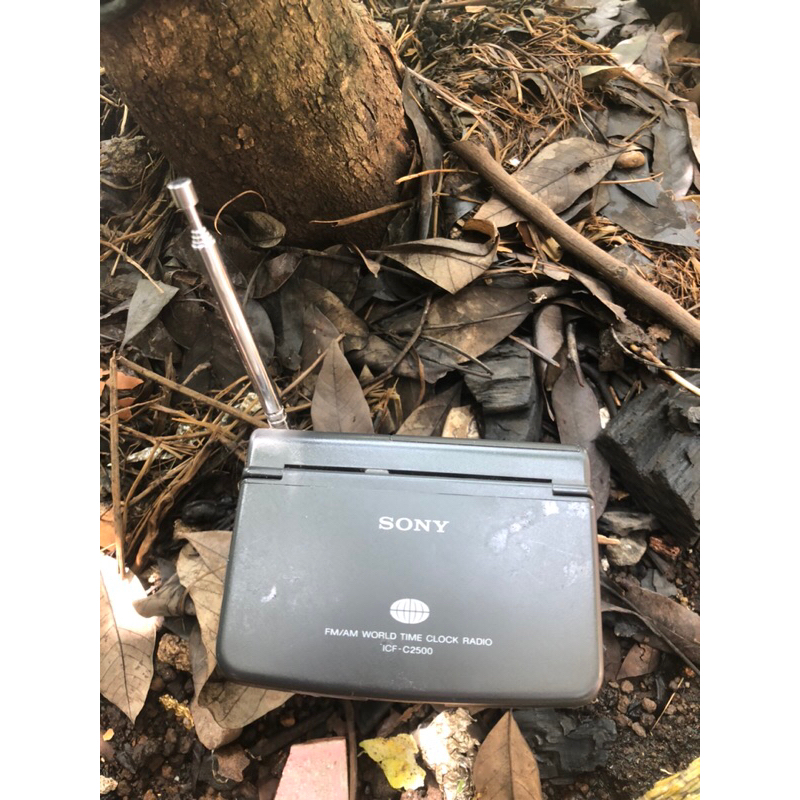 radio sony icf c2500 original antik jadul world time